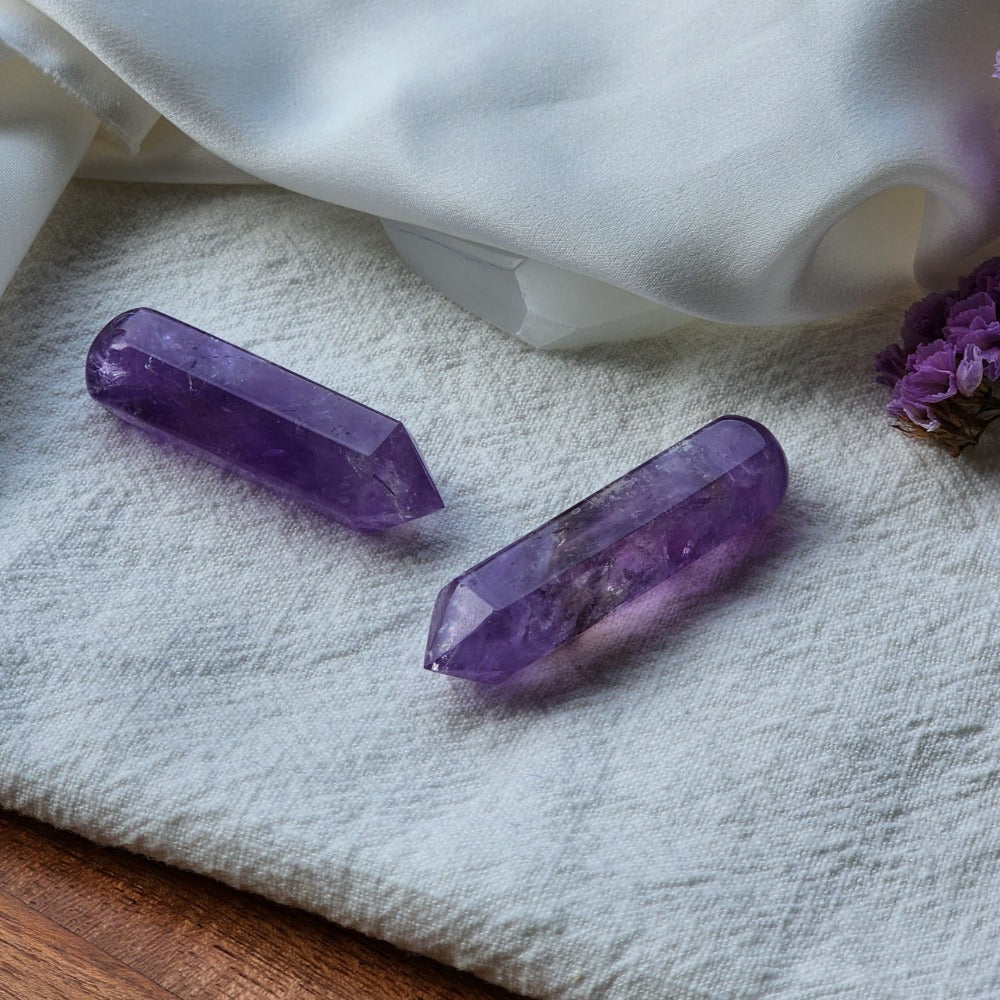 Amethyst Crystal Wand