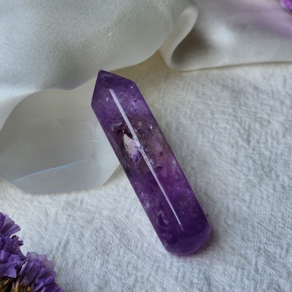 Amethyst Crystal Wand