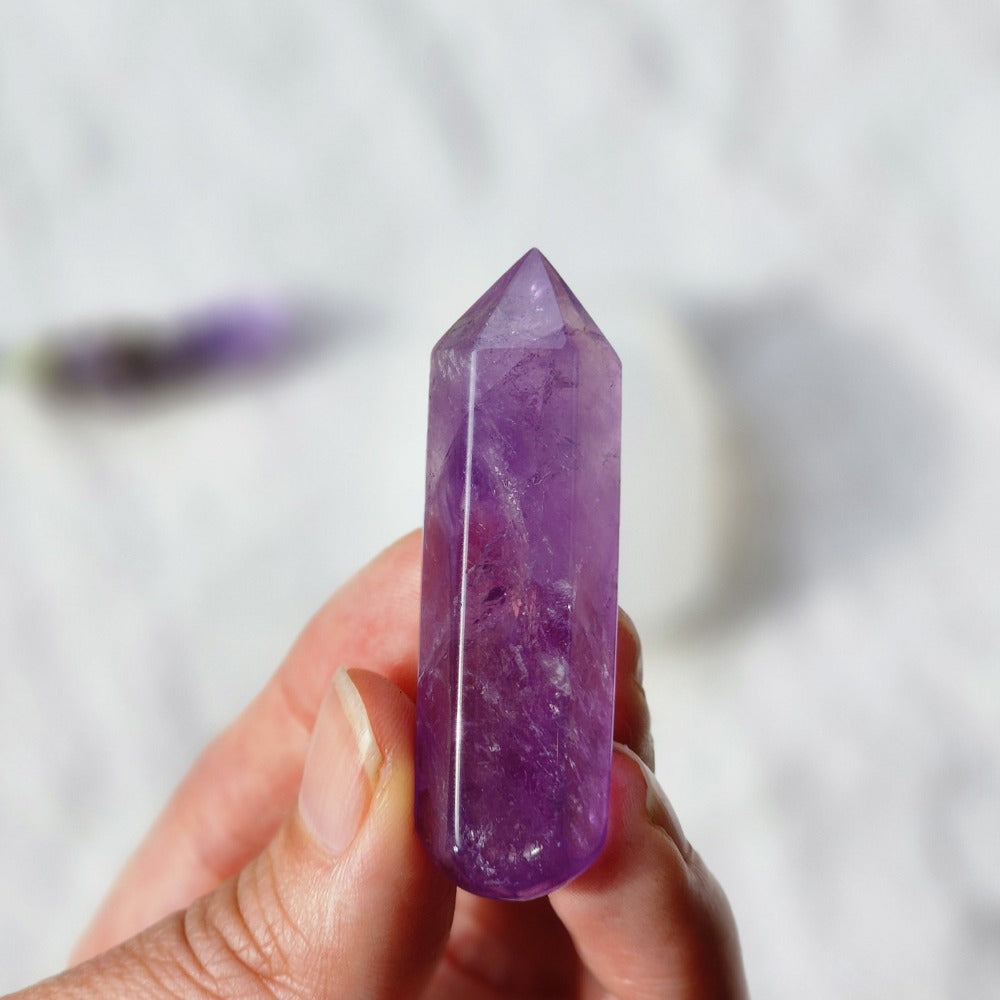 Amethyst Crystal Wand