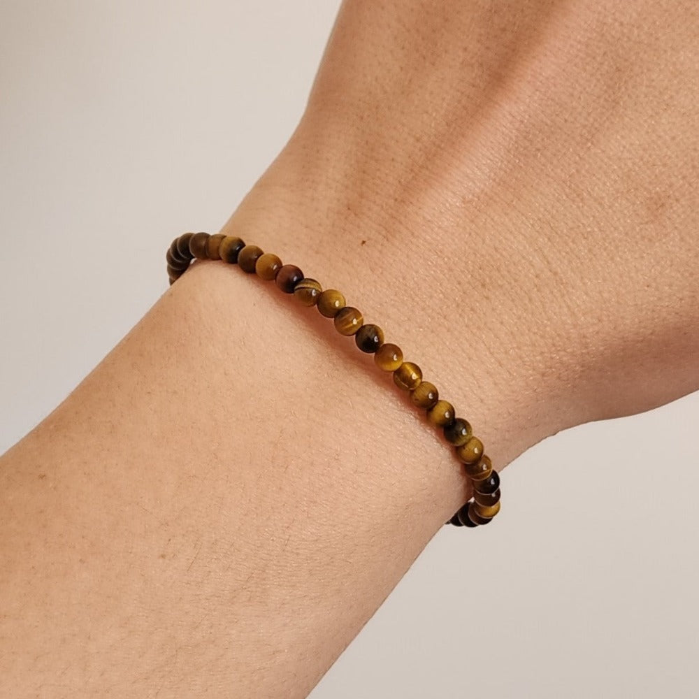 Tigers Eye Crystal Bracelet Hand