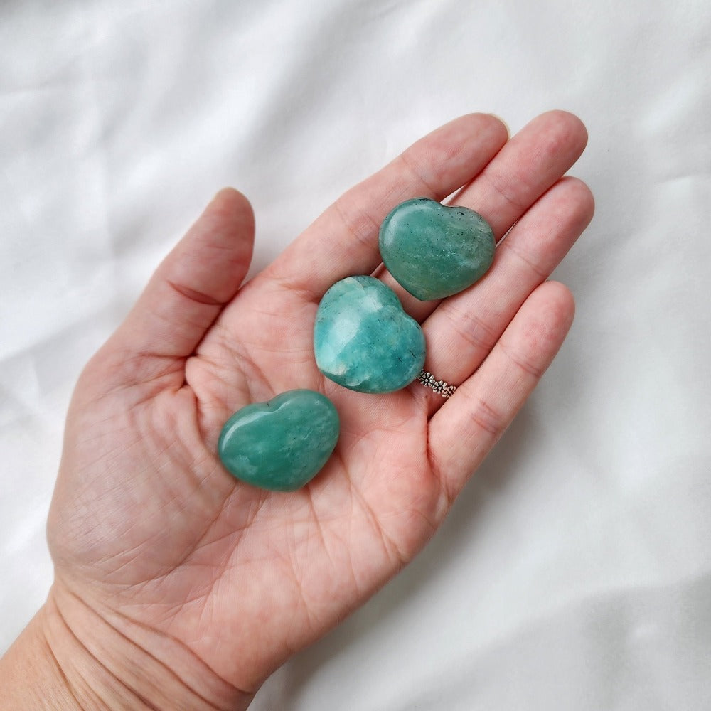 Amazonite | Heart in Hand