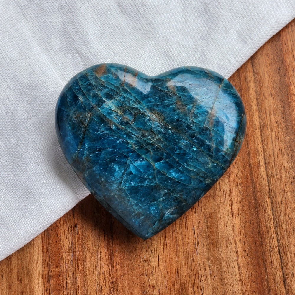 Apatite Crystal Heart