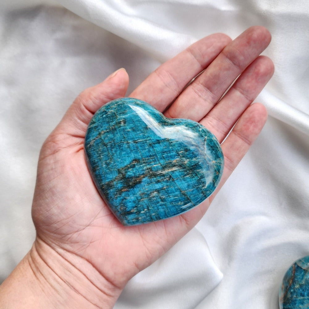 Apatite Crystal Heart