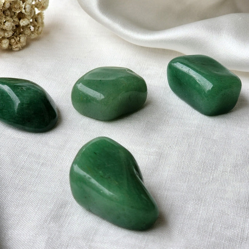 Green Aventurine Crystal Tumbled Stone