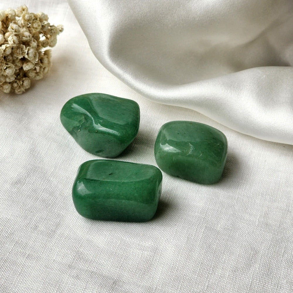 Green Aventurine Crystal Tumbled Stone