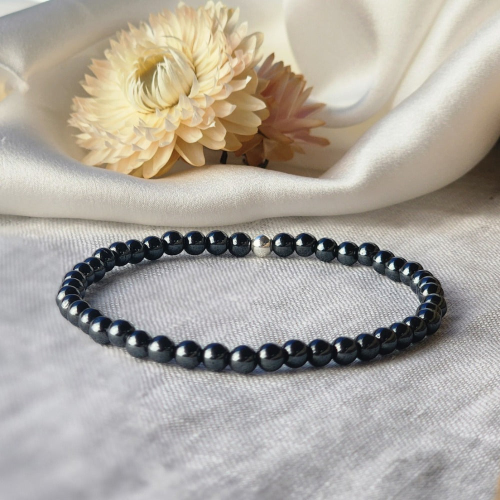 Hematite Crystal Bracelet