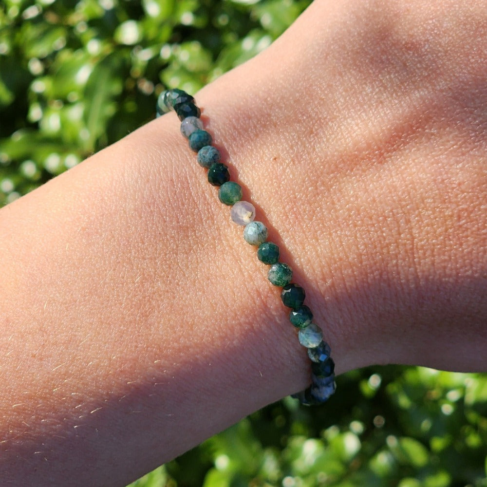 Moss Agate Bracelet