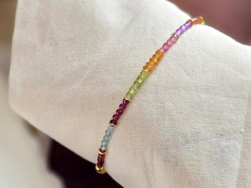 Dancing Rainbow Stretch Bracelet