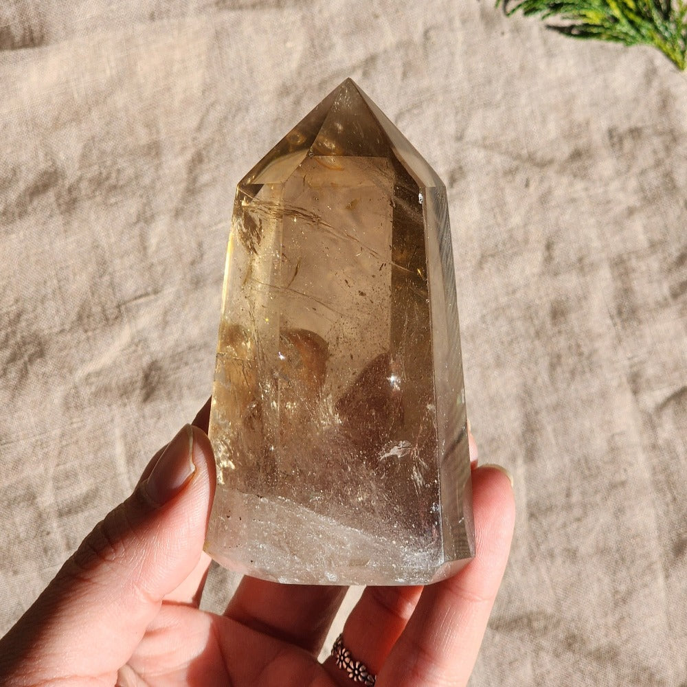 Smoky Quartz Crystal Tower Large