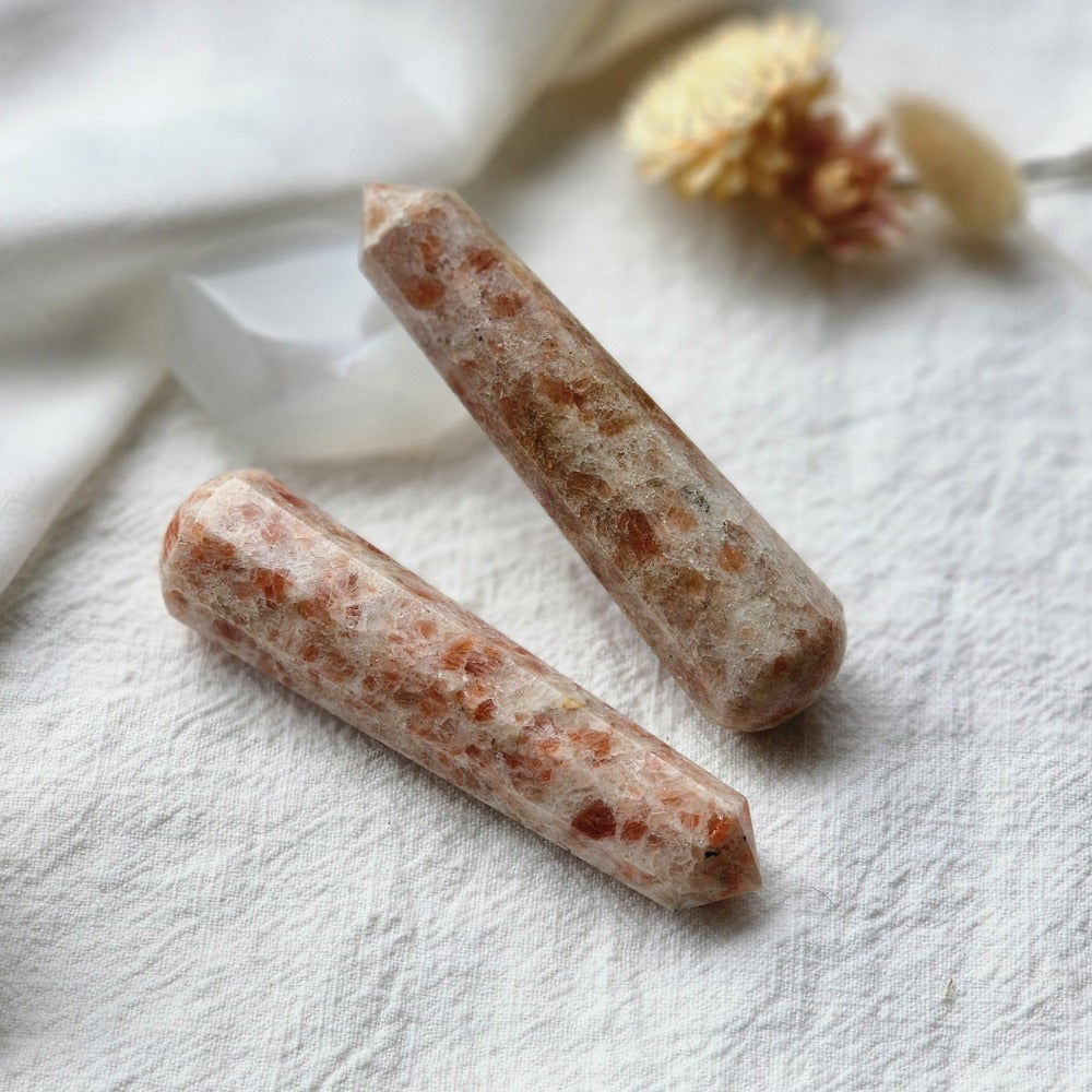 Sunstone Crystal Wand